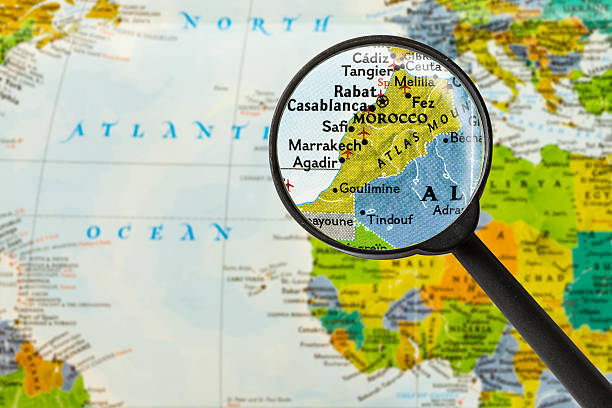 istock Map of Kingdom of Morocco 531926328