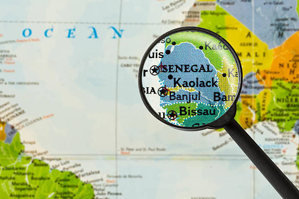 istock Map of Republic of Senegal 531926442