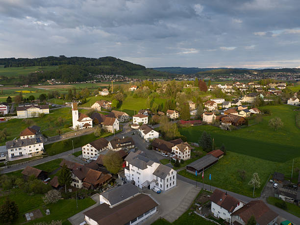 istock Switzerland village in rural 531926788