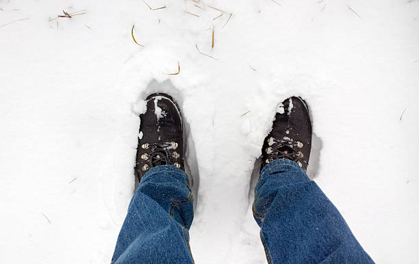 istock Feet in the snow. 531926823