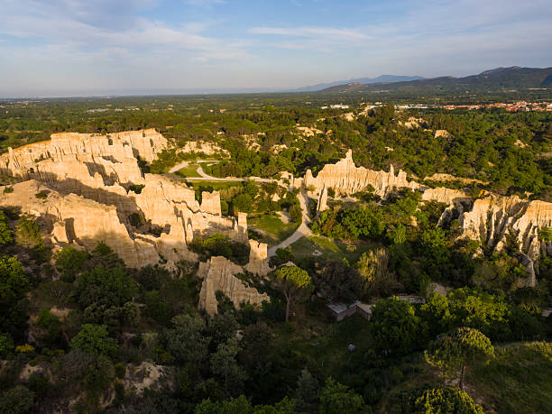istock Les Orgues d'Ille on Tet view from Sky 531927104