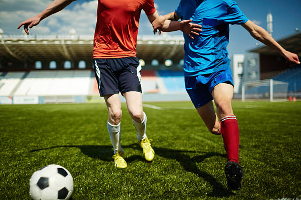 istock Impeding the rival to win the ball 531927144