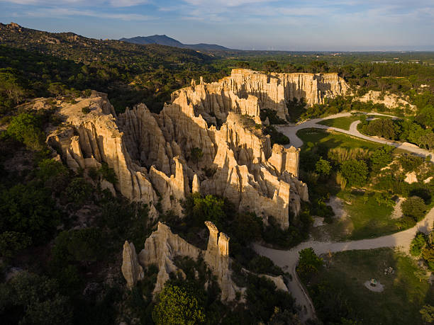 istock Sunset of Les Orgues d'Ille sur Tet 531927166