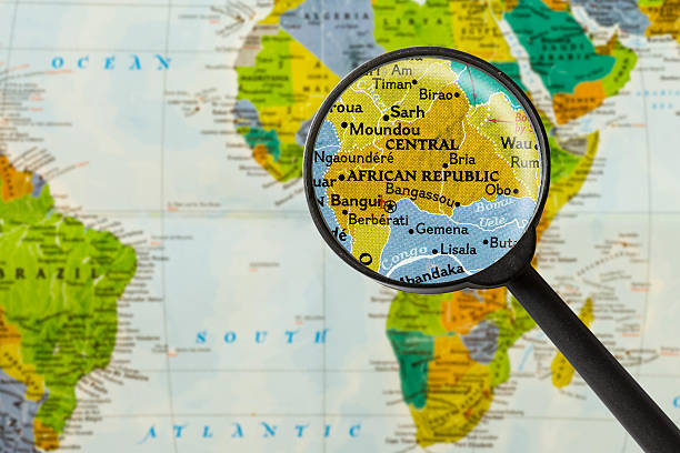 istock Map of Central African Republic 531927438