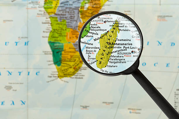 istock Map of Republic of Madagascar 531927642