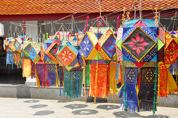 istock Paper Lanterns In Northen Temple ,Thailand 531927644