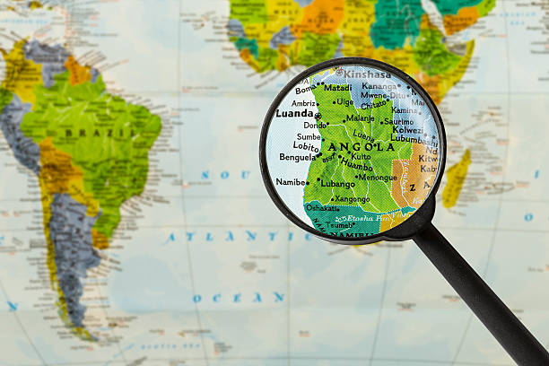 istock Map of Republic of Angola 531927754