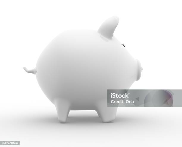 Piggy Bank Stock Photo - Download Image Now - 2015, Bank Account, Bank Deposit Slip