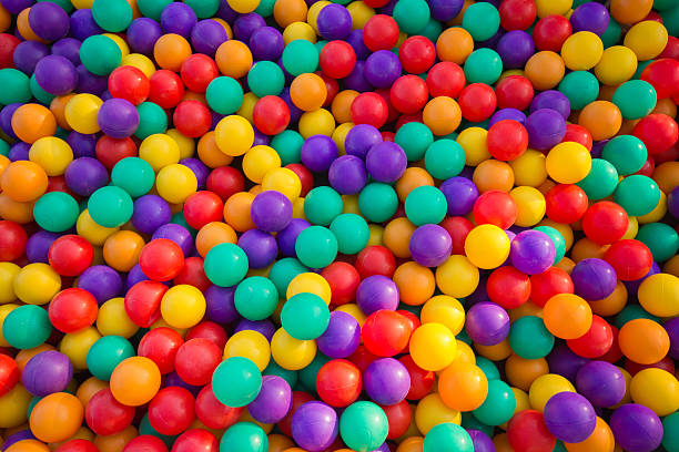 palline colorate  - ballo di gala foto e immagini stock