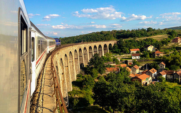 istock Railway Bridge, Northern Croatia. 531933642