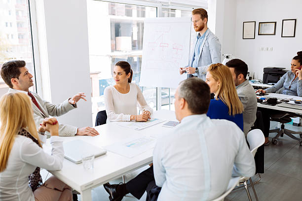 istock Presentation and collaboration by business people 531934742