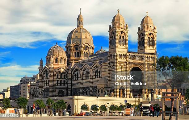 Marseilles France Cathedrale De La Major In Marseilles Stock Photo - Download Image Now