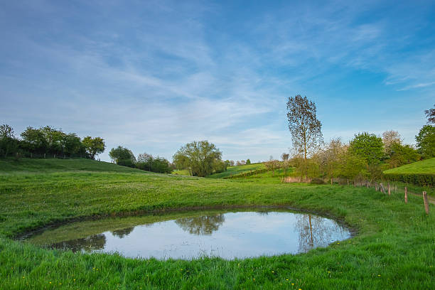 Large dam on rural property