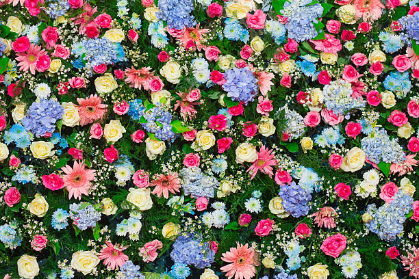 istock Background of Beautiful flower wedding decoration 531939866