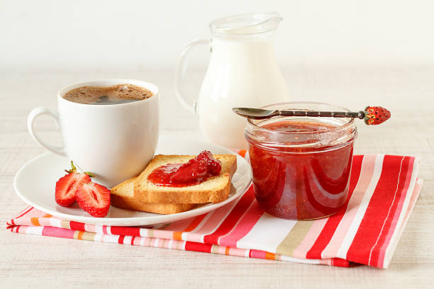 Classic breakfast stock photo