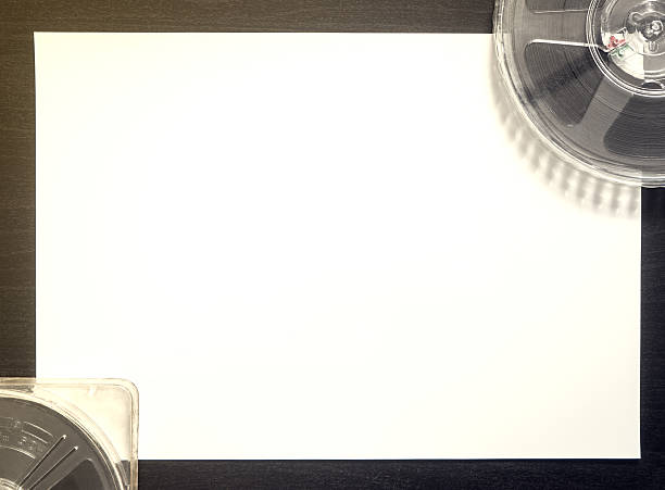 istock Film Score Writing Title space Backgorund Vitnage tone 531940276