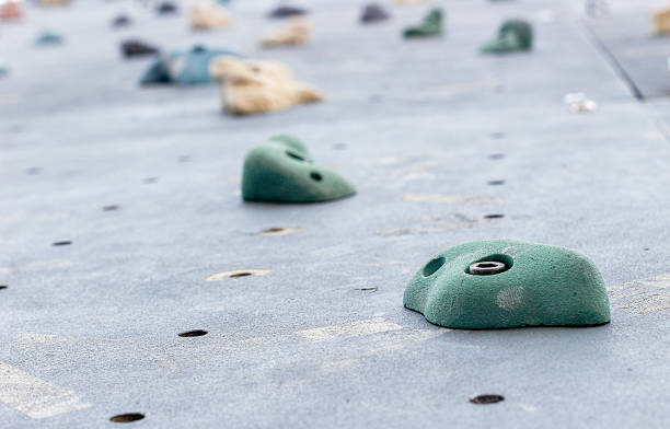 Climbing gym indoor rock climbing wall pattern.