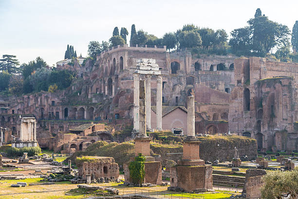 istock roman forum in rome panorama 531942350