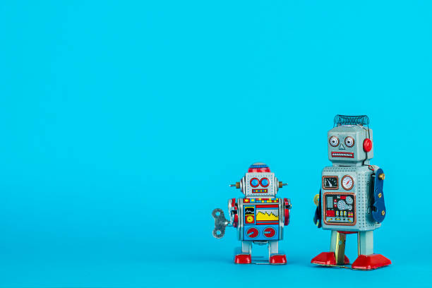 istock Vintage Robot Friends 531942780