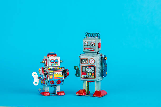istock Vintage Robot Friends 531943008