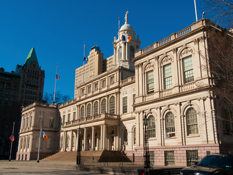 view of the cityhall in New York City