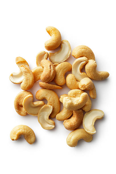 nüsse: cashew-nüssen - cashewnuss stock-fotos und bilder