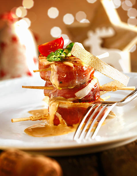 istock Festive medallions of pork 531949869
