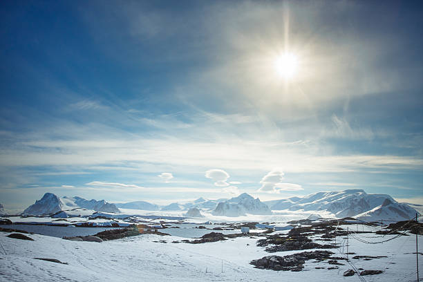 istock Beautiful snow-capped mountains 531950865