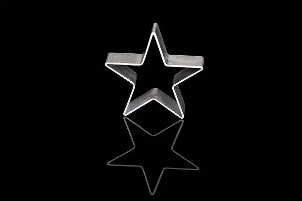 star shape module on black background