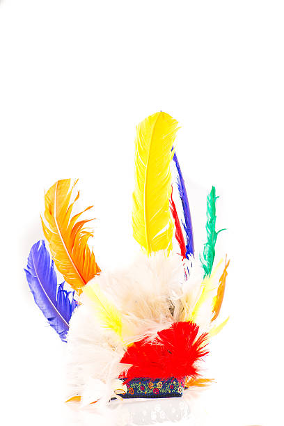istock Colorful carnival Indian feathers 531965540