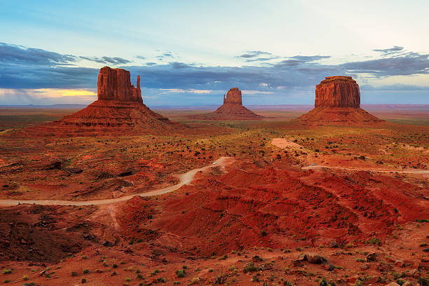 istock Monument Valley Landscape after Sunset, USA Landmark 531966596