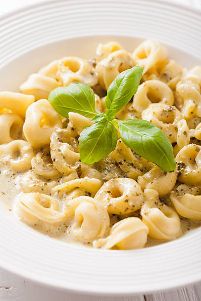 istock Tortellini with pesto 531972236