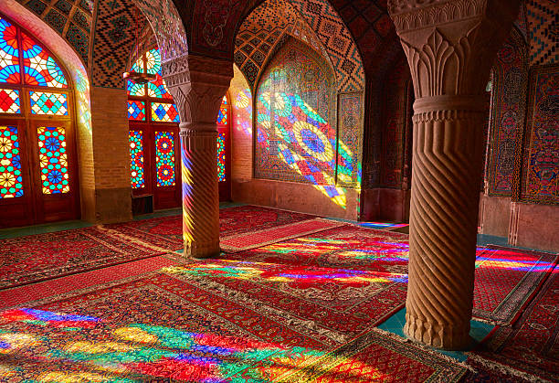 istock Nasir al-Mulk mosque (Pink mosque). Shiraz, Iran 531972872