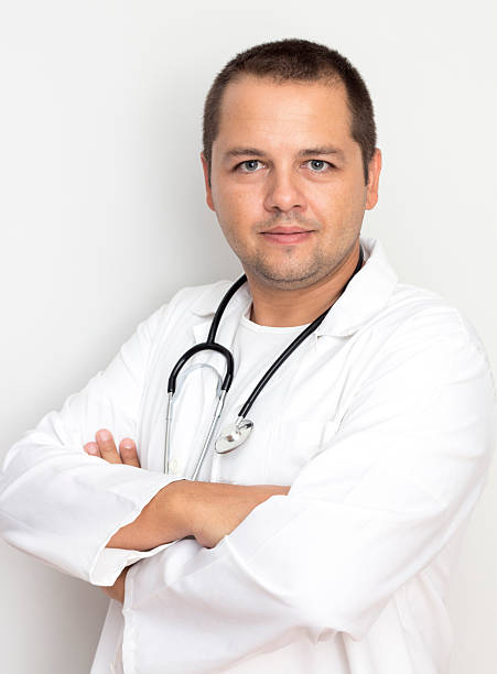 istock Male Doctor Portrait 531974776
