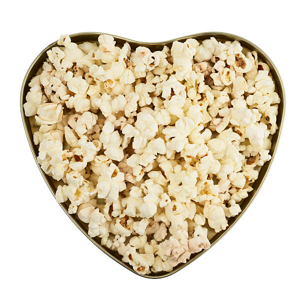 istock Heart shaped box full of popcorn 531977188