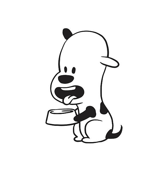 Cartoon Of Black And White Spotted Dog Illustrations, Royalty-Free Vector  Graphics & Clip Art - iStock
