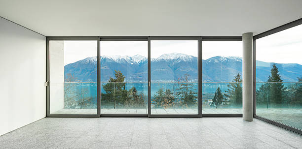 wide apartment, room with windows