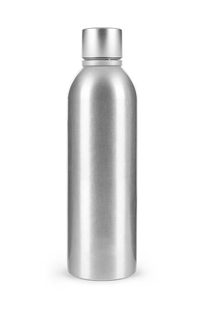istock Metal bottle isolated on white background 531985148