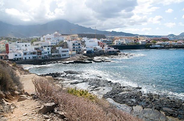 La Caleta, Tenerife stock photo