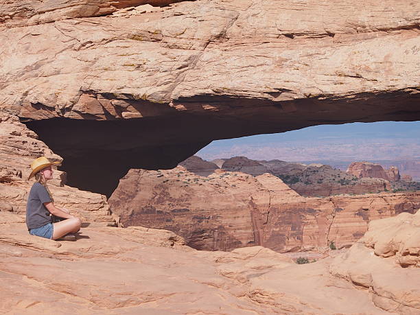 istock Girl in front of arch 531985560