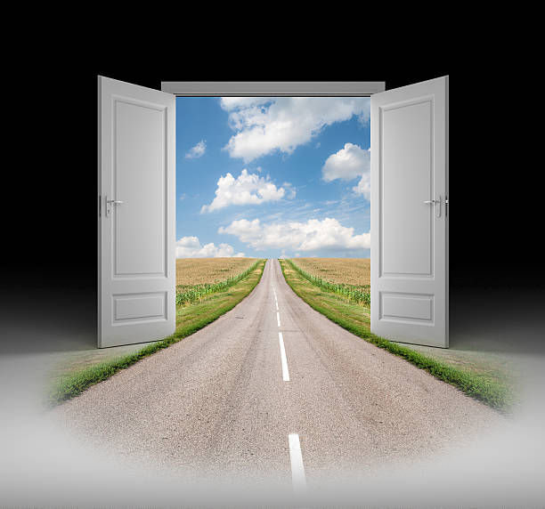 istock Door to a new reality 531985880