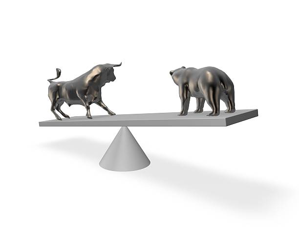 istock Bear market exchange abstract financial concept. 531987471