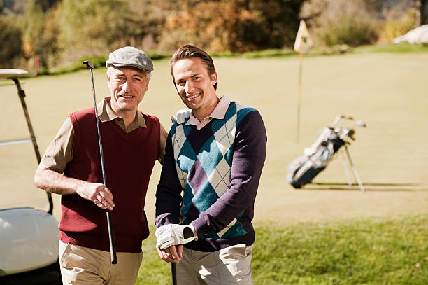 istock Italy, Kastelruth, Golfers on golf course smiling 531988155