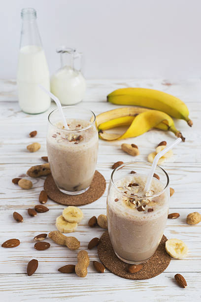 Banana oat smoothie