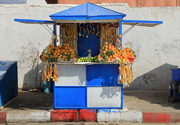 istock Orange juice stand in Essaouira, Morocco 531989129