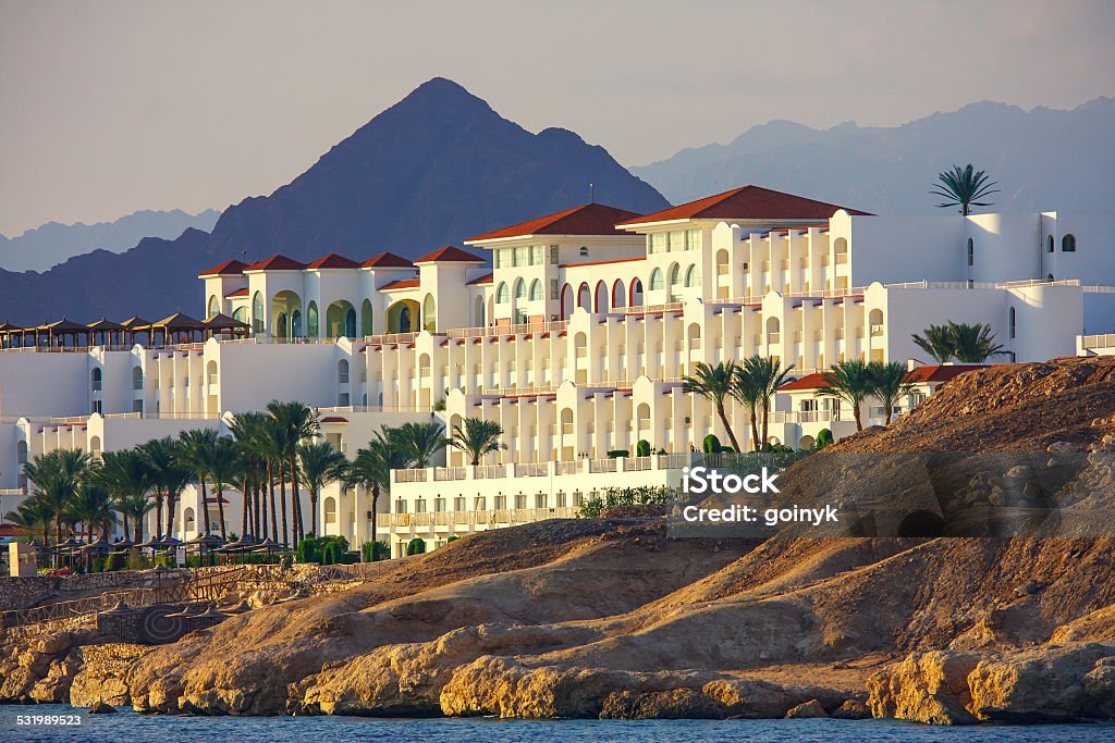 Luxury hotel Luxury hotel in Sharm el Sheikh, Egypt Sharm el-Sheikh Stock Photo