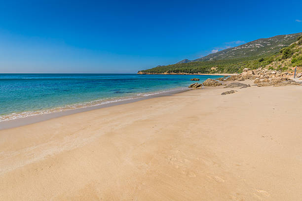 istock beach bay in Portinho da Arrabida, Portugal 531991978