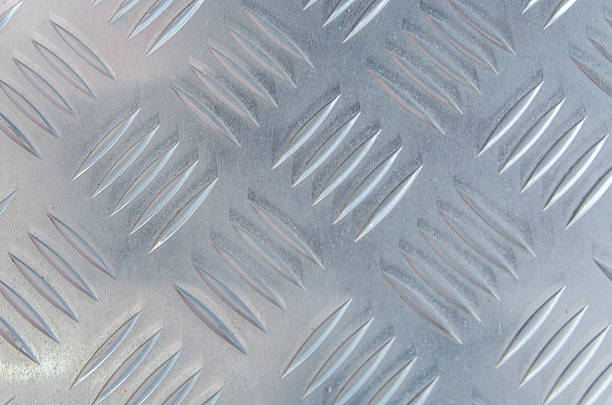 sfondo di piastra metallica - table toughness steel pattern foto e immagini stock