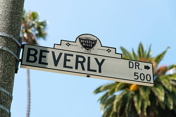 Beverly Hills road sign