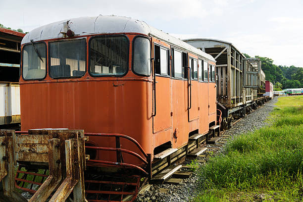 Abandoned old train in Sabah North Borneo